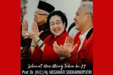PDIP Ucapkan Selamat...