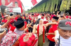Atikoh Ganjar Disambut...
