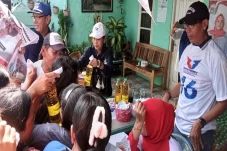 Trio Caleg Perindo Gelar...