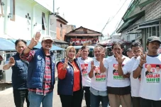 Blusukan, Caleg Perindo...