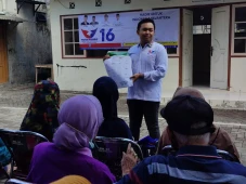 Caleg Perindo Gelar...
