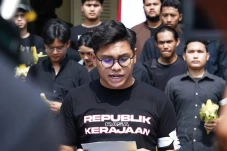 Ketua BEM UI Melki Sedek...