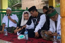 Tiba di Lampung, Mahfud...