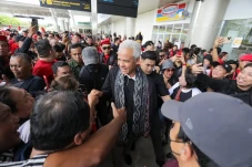 Tiba di Manado, Ganjar...
