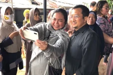 Momen Caleg Partai Perindo...