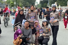 Polwan Ditlantas Polda...