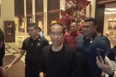 Jokowi ke Hotel Tempat...
