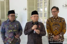 Wapres Maruf Amin Akan...