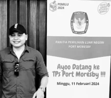 Nyoblos di Port Moresby:...