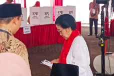 Usai Nyoblos, Megawati...