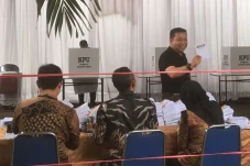 Nyoblos di TPS 905 Lapas...