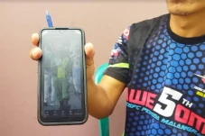 Kelelahan Jaga TPS Pemilu...