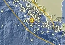Gempa Magnitudo 4,3...