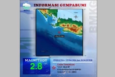 Gempa Susulan M 2,8...