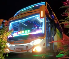 Marak Bus Pasang Lampu...