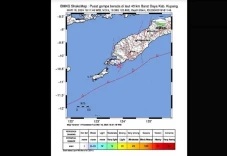 Gempa M3,5 Guncang Kupang...