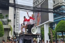 Aksi PB KAMI di Kemendag,...