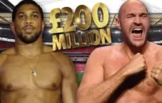 Tyson Fury vs Anthony...