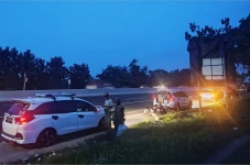 Momen Pemudik Buka Puasa...