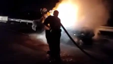 Mobil Pemudik Terbakar...
