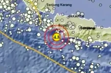 Gempa Magnitudo 4,8...