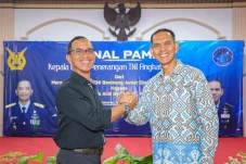 Pisah Sambut Kadispenau,...