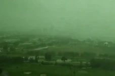 Viral! Langit Dubai...