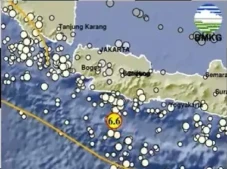 Gempa Magnitudo 6,6...
