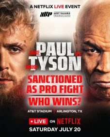 Mike Tyson vs Jake Paul...