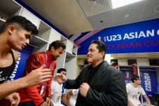 Ketum PSSI Erick Thohir...