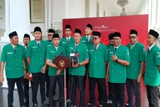 GP Ansor Temui Jokowi...