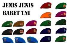 Jenis-jenis Baret TNI...