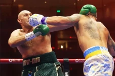 Kanvaskan Tyson Fury...