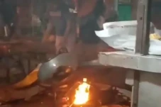 Tragis! Balita Ketumpahan...