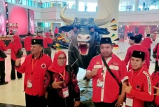 Patung Banteng Terkena...