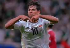 Pemain Irak Mohanad...