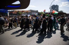 Demonstran Pro-Palestina...