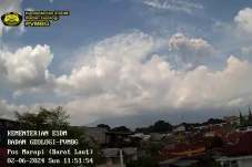 Gunung Marapi Meletus...