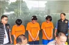 Bacok Polisi, 3 Pemuda...