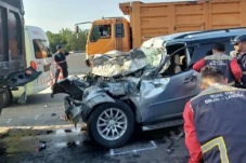 Tragis! Pajero Tabrak...