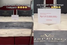 Viral! Kasur Mewah Seharga...