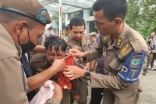 Demo Mahasiswa di Balai...