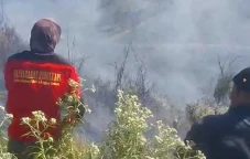 Petugas Lakukan Pendinginan...