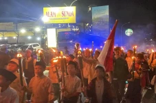 Kemeriahan Pawai Obor...