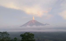 Gunung Semeru Erupsi...