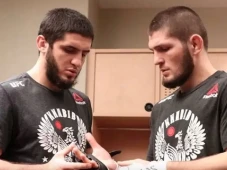 Khabib Nurmagomedov...