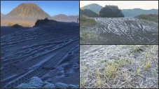 Bromo Bersalju di Musim...