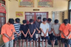 Polisi Gulung 9 Pelaku...