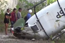 Kesaksian Korban Helikopter...
