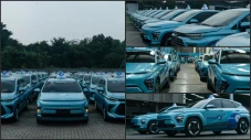 Taksi Listrik Hyundai...